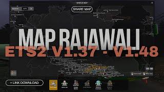 Share Mod Map ETS2 Map Rajawali M.Rais Rework By Fathul Anam Support v1.37 - v1.48