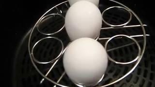 Make Perfect Hard Boiled Eggs in AIR FRYER Mini Oven, the truth, it works great