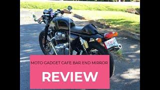 Moto Gadget M. View Cafe Bar End Mirror Review