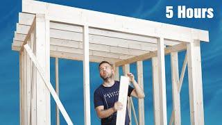 Frame a Quality Shed in 5 hours - Side Hustle Ideas