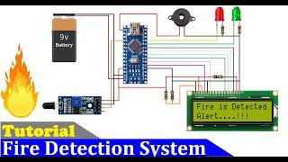 How to make a Fire Detection System using Arduino and Flame Sensor