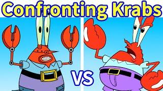 Friday Night Funkin': Confronting Krabs [Mr.Krabs VS Robot Krabs sing Confronting Yourself] FNF Mod