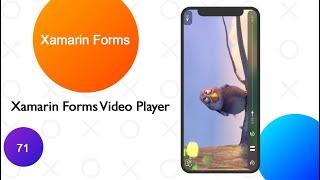 Xamarin Forms Video Player