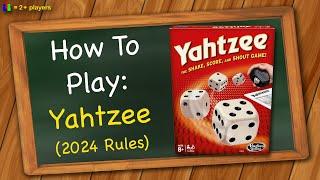 How to play Yahtzee (2024 Rules)