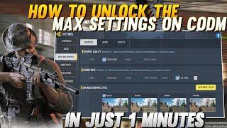 How To Unlock The Ultra Graphics And 120 FPS On Call Of Duty Mobile In Just 1 Minutes!