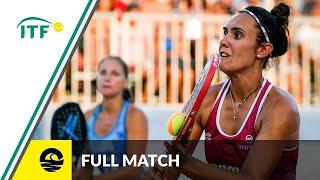 Sofia Cimatti & Guilia Gasparri v Maraike Biglmaier & Rafaella Miiller | Beach Tennis | Full Match