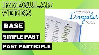 Irregular Verbs Grammar Practice | Past Tense | English for Beginners | English Grammar | Part 1