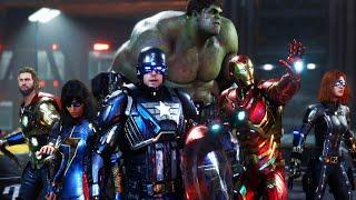 Marvel's Avengers Game Movie ( All Cutscenes)