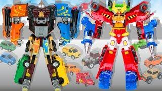The biggest toy Transformers: Tobot Giga Seven and Huge Robot Carbot
