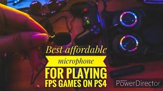 Best affordable microphone for PS4  (Using  M50x headphone for gaming on PS4)