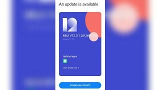 Redmi Note 9 Pro MIUI - V12.0.1.0. QJWINXM Update | Get New Features, Bug Fix, Optimization