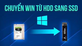 Hướng dẫn chuyển windows từ HDD sang SSD miễn phí!!!