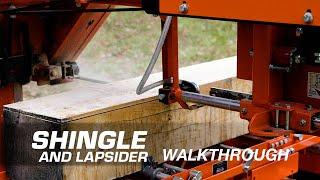 Shingle and Lapsiding Sawmill Attachment Walkthrough | Wood-Mizer