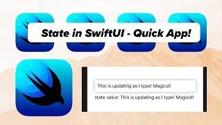 SwiftUI State Tutorial - Introduction to State in SwiftUI in Xcode 11 (2019)