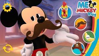 Mickey Mouse Tries Super Funny Camera Filters | Me & Mickey | Vlog 47 | @Disney Junior