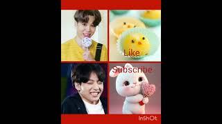 cute mochi V/S cute bunny #bts #btsarmy #shots