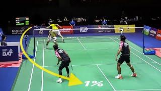 Smartest Badminton Moment (IQ 200)