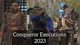 For Honor - All Conqueror Executions (2023)