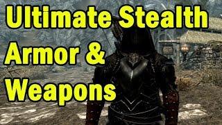 Ultimate Stealth Armor & Weapons in Skyrim