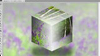 3D cube with photos from scratch in Photoshop - Week 49