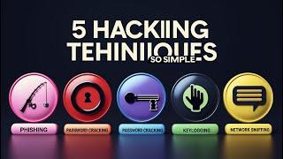 5 Hacking Techniques So Simple, Even Beginners Can Learn Them!