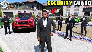 Franklin Becomes the Most POWERFUL Security Guard in GTA 5 | SHINCHAN & CHOP