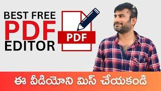 Best FREE PDF Editor | PDFgear | in Telugu | Mayavi Creations