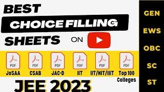 CSAB Choice Filling Order 2023 | JoSAA + CSAB + JAC Delhi | Choice filling in josaa counselling |