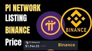 PI NETWORK LISTING BINANCE PRICE $1,959.29? REACHES HIGH