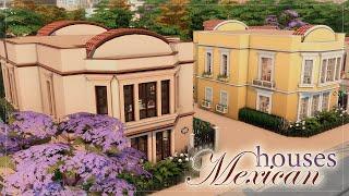 Мексиканские дома | Симс 4: Строительство | The Sims 4: Lovestruck SpeedBuild