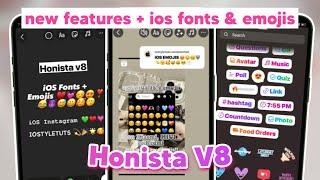 Honista v8 iOS Instagram NEW FEATURES on Android