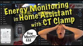 Energy Monitoring in Home Asistant with CT Clamp