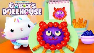 Crafting Our Favorite Gabby Cats with Yummy Snacks! | GABBY'S DOLLHOUSE