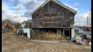 DIY 200-year-old Barn RESTORE.. [2 year TIMELAPSE]