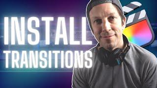 How To Install Transitions In Final Cut Pro X | FCPX Tutorial (Easy Method)