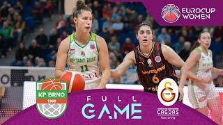 KP TANY Brno v Galatasaray Cagdas Factoring | Full Basketball Game | EuroCup Women 2024-25