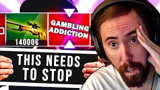 Dark Reality Behind CS:GO – Illegal Gambling & Addiction | Asmongold Reacts