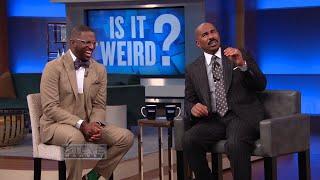 Is it weird that I eat cigarette butts? || STEVE HARVEY