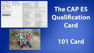 What is a 101 card? | Civil Air Patrol