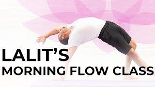 60 Minute Morning Flow Yoga with Lalit