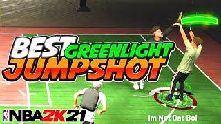 The NEW BEST GREENLIGHT JUMPSHOT on NBA 2K21