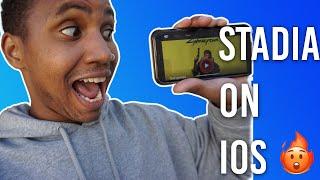 Stadia Officially on iOS!!! First Look & Tutorial on iPhone!!!