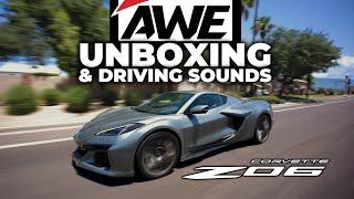 The C8 Z06 Exhaust We Needed! AWE Switchpath | Unboxing & Sounds!