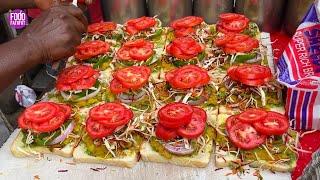 Mumbai's Famous Joy Veg Sandwich | Indian Street Food