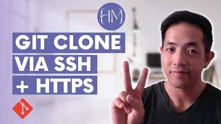 How to Git Clone From GitHub via HTTPS and SSH [2 Ways]