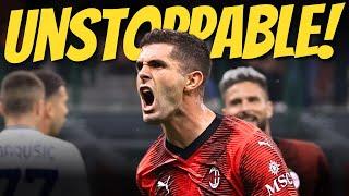 Christian Pulisic strikes again as AC Milan beat Lazio, win three in a row!