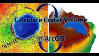 Calculating Volume of a Crater Lake in ArcGIS _ GeoScreen