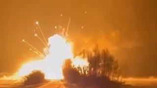 SPECTACULAR EXPLOSION OBLITERATED RUSSIAN PANTSIR-S1 AIR DEFENSE SYSTEM || 2025