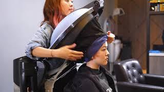 Black Hari Salon - Aquapuncture Treatment with Hair Coloring