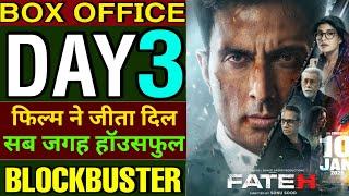 Fateh Movie 3rd Day Box Office Collection | Sonu Sood, Jacqueline | Fateh Box Office Collection Day3